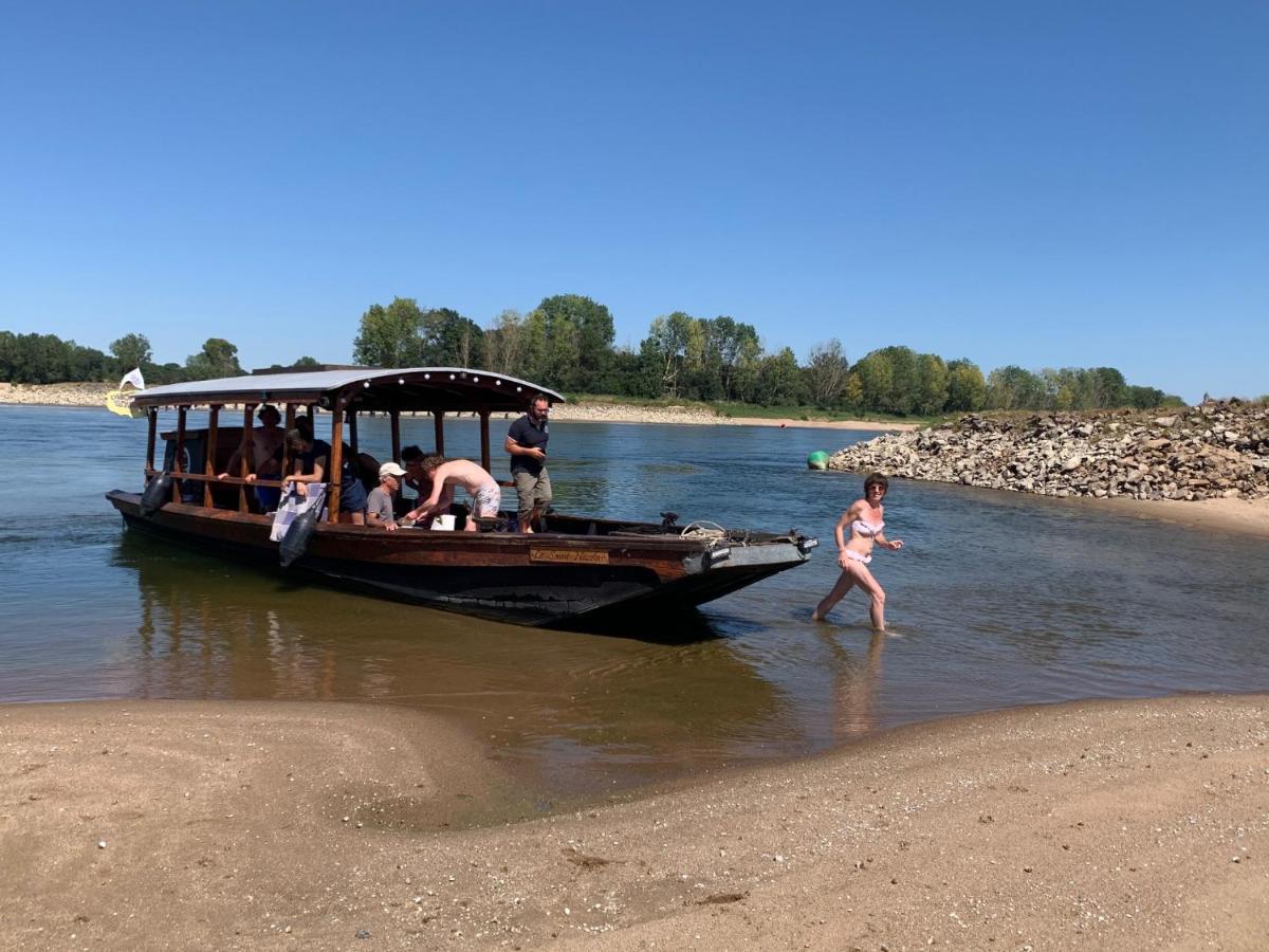 Maisons Au Bord De La Loire - Maison Paradis & Maison Bonheur Au 248 Riverside Le Fosse-Neuf Zewnętrze zdjęcie